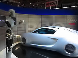 Audi RSQ, car from I-robot movie