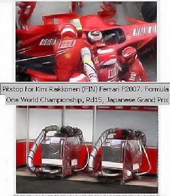 Ferrari refueling