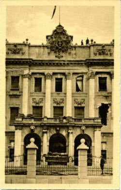 Guvernerova palača pogođena granatom sa Andree Dorie 24-28. prosinca 1920
