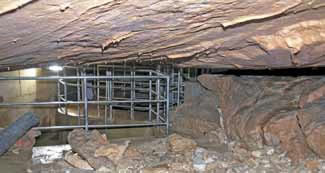 Unutrašnjost špilje izvora Tunel Učka