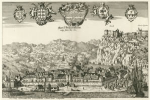 Prikaz Rijeke iz 1689. godine, izvorno objavljen u djelu “Slava vojvodine Kranjske” J.V. Valvasora, rad je gravera Andreasa Trosta