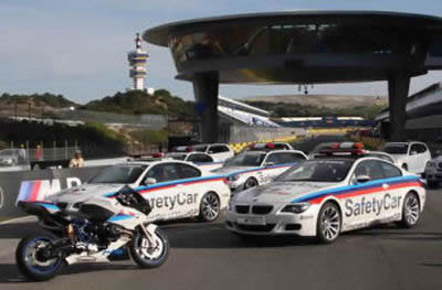 MotoGP racing in year 2008, BMW M3 is Safety Car