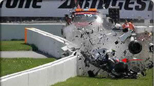 2007 Canadian Grand Prix Kubica crash