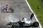 2007 Canadian Grand Prix Kubica crash