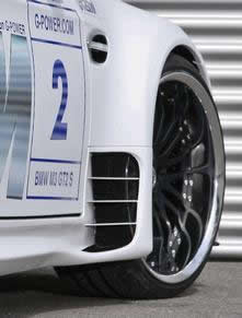 Front side duct on BMW M3 GT3