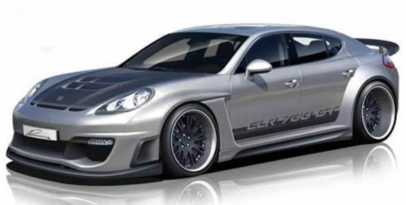 Side skirts on Porshe Panamera