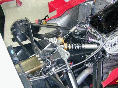 McLaren suspension