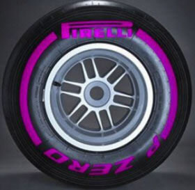 2016 new Pirelli pink tire