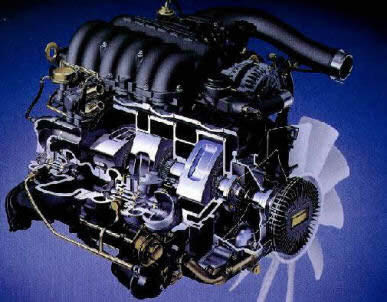 Wankel Mazda three rotor race motor