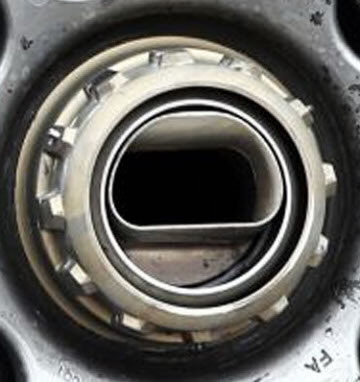 Modified blown nut inner tube