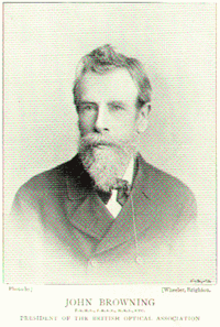 John Browning, the optician