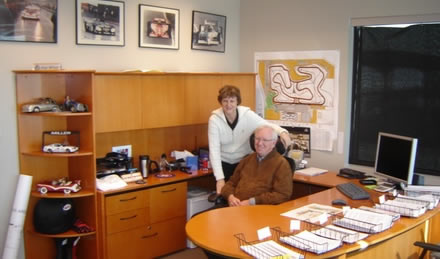 Desiré and Alan Wilson in office