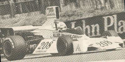 Lella Lombardi in Brabham, Allied Polymer Group
